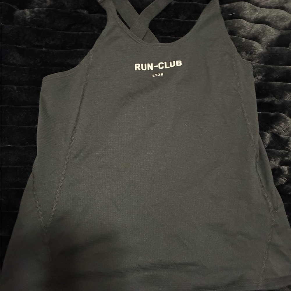 RUN-CLUB Black Women’s Performance Tank Top